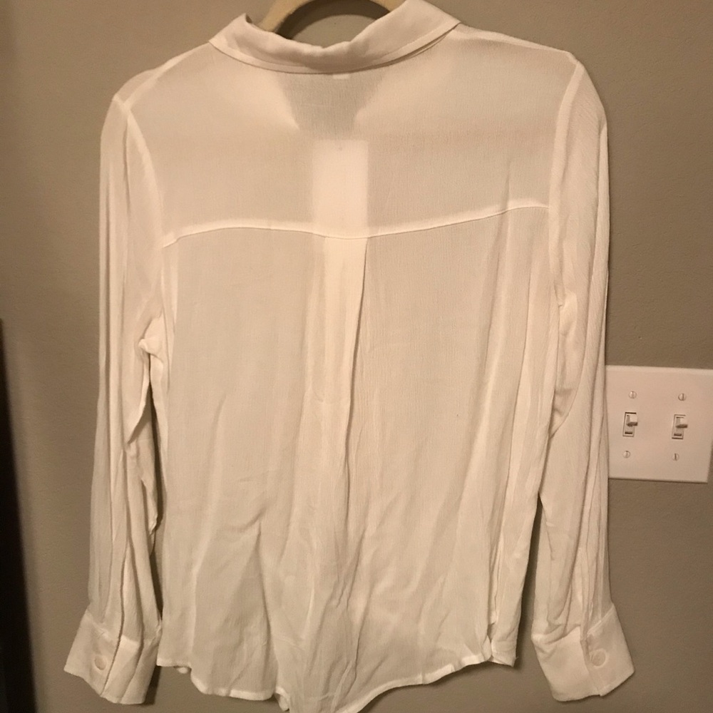 American Threads tie front button down - Picture 2 of 4